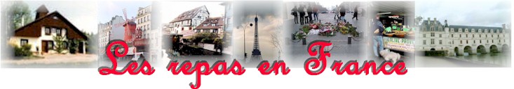heading Repas en France