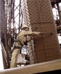 Painter on Tower