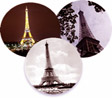 eiffel tower round pic