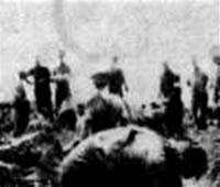 War at the front.