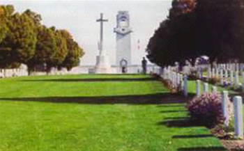 War cemetery Villers Bretonneux