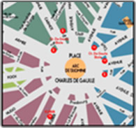 map showing location of Arc