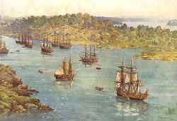 Arrival of First Fleet