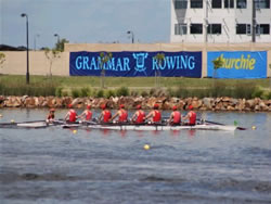 Rowing - Gregory Terrace team