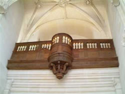 Balcony of chapel