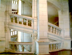 Double helix staircase