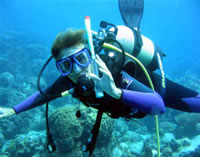 Scuba diving