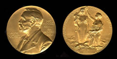 Nobel prize medal chemistry