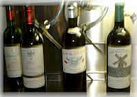 Bottles of wine