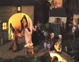 villagers go to stable