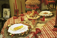 Christmas table
