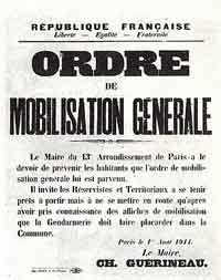 mobilisation order