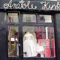 Shop of a dress designer