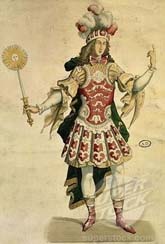 Louis XIV as a ballet dancer
