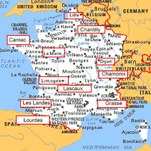 Map of France