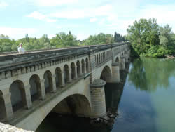 Bridge over river Orb