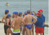 Beach rescue instruction